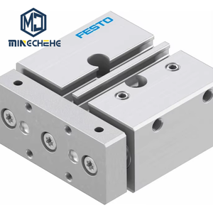 Cylindre pneumatique guidé DFM-12-10-P-A-GF DFM-12-20-P-A-GF DFM-12-30-P-A-GF Mini cylindre de guidage pour composants d'automatisation - Product Image 1