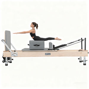 Macchina Professionale per Pilates Reformer in Legno d'Acero, Attrezzatura Fitness Portatile per Casa, Palestra e Studio, per il Potenziamento Muscolare - Product Image 5