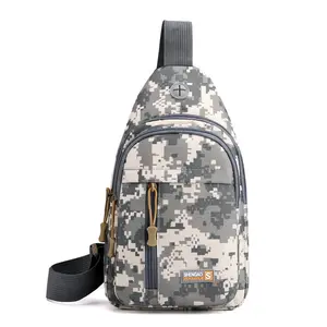 Borsa da viaggio borsone da palestra weekend yoga borsa sportiva con scomparto per scarpe camouflage sports chest multifunzionale o