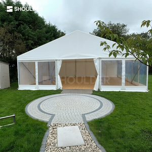 Tente de réception extérieure sur mesure, structure en aluminium robuste, résistante au vent et à l'eau, en PVC, <span class=keywords><strong>pour</strong></span> mariage, événement, festival, restauration - Product Image 1