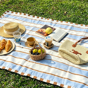Tapis de pique-nique imperméable de grande taille sur mesure, tapis d'extérieur, tapis de <span class=keywords><strong>camping</strong></span> portable pliable pour la plage, <span class=keywords><strong>le</strong></span> parc, la pelouse, les voyages en famille - Product Image 1