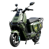 Scooter électrique à forte capacité de charge 300 kg, moto électrique avec moteur 800W, 1000W, 1200W, 1500W en option, longue autonomie 40-90 km, cyclomoteur électrique