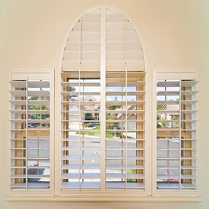 مصراع خشبي بشكل خاص مخصص ومصاريع نوافذ خشب الزيزفون الداخلية الأوروبي المملكة المتحدة أستراليا - Product Image 3