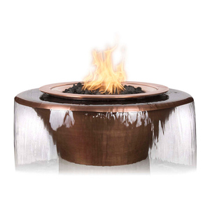 Foyer extérieur au propane à faible dégagement de fumée par le fabricant en acier Corten - Product Image 4