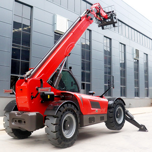 Telehandler Baru 2026 13.8m Forklift Truck 5ton 4ton Telescopic Handler dengan Aksesori Garpu untuk Konstruksi - Product Image 2