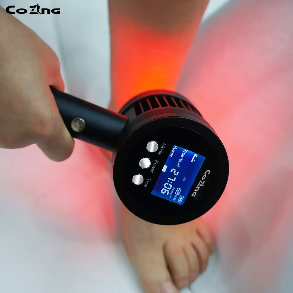 COZINGHandheld Portable veterinary use Use Cold Laser Therapy Treatment Back Pain Relief Physiotherapy Equipment