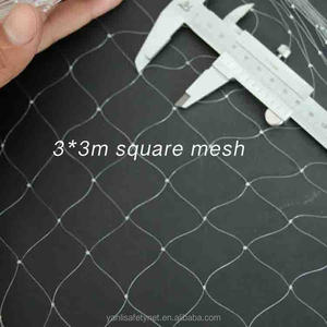 गर्म बिक्री नायलॉन hdpe पारदर्शी 3*4 मीटर 3*8 मीटर मजबूत बिल्ली खिड़की बाड़ लगाना बालकनी सुरक्षा बिल्ली नेट - Product Image 5