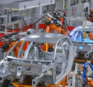 robot welding automotive welding machine plant assembly line