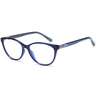 Charme design classique lunettes optiques montures de machine en acétate