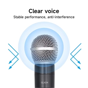 ไมโครโฟนมือถือระดับมืออาชีพสำหรับการแสดงบนเวที สำหรับระบบไมโครโฟนไร้สาย GLXD4 - Product Image 4