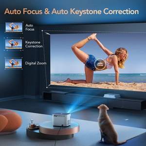 <span class=keywords><strong>Projecteur</strong></span> domestique U11 1080P avec Android YOUTUBE 450 ANSI LUMEN WiFi 6 et BT Beamer Proyector - Product Image 4