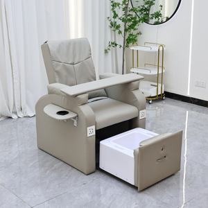 Zxm Luxury Nail Salon Furniture Electric Manicure Pedicure <b>Chair</b> with Massage Features Pedicure Spa <b>Chair</b> With <b>Stool</b> - Product Image 3
