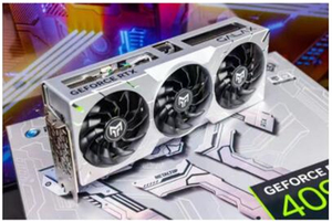 การ์ดจอ GeForce RTX 4090 16GB DDR5 สำหรับแล็ปท็อป พร้อมพัดลมระบายความร้อน ดีไซน์ Star Pole Dazzling Light Chasing Wind GeForce RTX 4090 G - Product Image 3