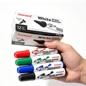 Meilleures ventes 2019 MONAMI Marqueurs effaçables à sec classiques à séchage rapide, couleurs variées, lot de 12, non toxiques - Product Image 6