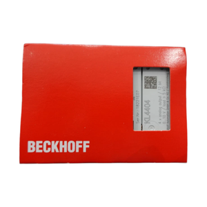 Nuevo, Sellado, 100% Original, Terminal de Bus BECKHOFF KL4404, Salida Analógica de 4 Canales, Voltaje de 10 V, 12 Bits, Monofásico - Product Image 1