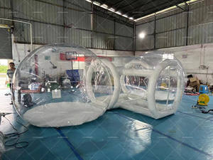 Maison à bulles double Château <span class=keywords><strong>gonflable</strong></span> pour enfants <span class=keywords><strong>Salle</strong></span> <span class=keywords><strong>de</strong></span> <span class=keywords><strong>jeux</strong></span> extérieure amusante avec château <span class=keywords><strong>gonflable</strong></span> à l'air pour <span class=keywords><strong>jeux</strong></span> - Product Image 4