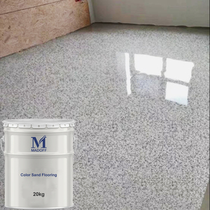 Peinture époxy auto-nivelante résistante à l'usure pour sols, peinture époxy colorée brillante pour sols intérieurs et extérieurs - Product Image 1