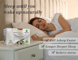 Winstown ชาสมุนไพรคืนลึกพร้อมออร์แกนิก Poria Relax & detox สมุนไพรธรรมชาติกล่องชาเพื่อสุขภาพ - Product Image 6