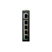 Commutateur industriel intelligent 5 ports 10G Gigabit IP40 sans ventilateur -40~+80 ℃