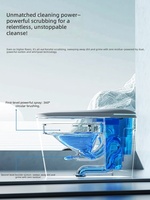 WC intelligent monobloc de luxe Cupc avec bidet intégré, design élégant, chasse d'eau à jet siphonique, sanitaires électroniques