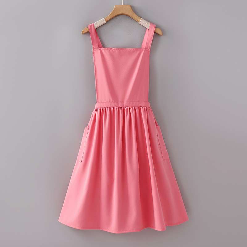 PinkLZ655Puro cotone con cinturino incrociato stile principessa