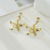 Boucles d'Oreilles Goutte d'Eau à Filetage Lisse en Acier Inoxydable Vintage Minimaliste Antirouille Accessoires Bijoux pour Femmes Élégants