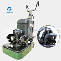Vente directe d'usine, meuleuse à béton électrique industrielle, machine à polir les sols ZR650 380V 11KW, machine à meuler à sec et à humide