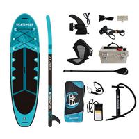 Planche de SUP électrique Glory 11' + Planche de paddle gonflable + OEM/ODM + Aileron électrique + Planche de surf électrique - Matériaux PVC/EVA/DRO 1