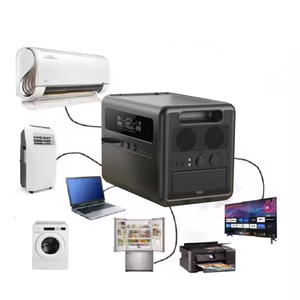 محطة طاقة محمولة تعمل بالطاقة الشمسية ببطارية ليثيوم فوسفات الحديد 2400 واط 2304 واط ساعة 	 محطة طاقة محمولة - Product Image 1