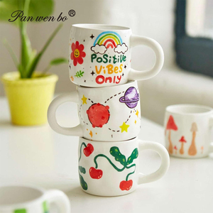 Tazas de Cerámica <span class=keywords><strong>para</strong></span> Pintar, <span class=keywords><strong>Kit</strong></span> de Pintura <span class=keywords><strong>para</strong></span> Pintar tu Propia Taza, <span class=keywords><strong>Kit</strong></span> de Pintura <span class=keywords><strong>para</strong></span> Manualidades, Incluye 2 Tazas, Pinturas y Pinceles - Product Image 3