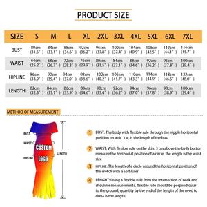 Vestido Túnica <span class=keywords><strong>Sexy</strong></span> con Estampado Tribal <span class=keywords><strong>Masi</strong></span> Tapa de Flores Tagimoucia de Fiji, Falda Ajustada con Cola de Pez, Vestido Polinesio de Manga Corta, Vestido con Hombros Descubiertos - Product Image 5