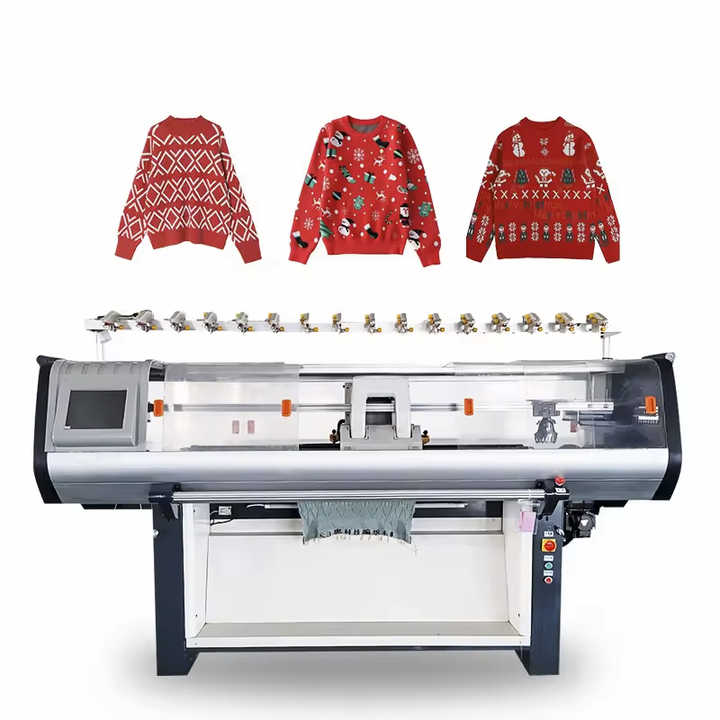 TONGDA Simple Double System Computerized Flat Knitting Machine High ...