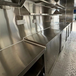 Carrito de Comida Rápida con Remolque de Cocina Móvil de Chapa Galvanizada Certificada por DOT FMVSS de Larga Duración - Product Image 2