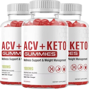 Gomitas Quemagrasas Personalizadas, Suplementos Adelgazantes, Gomitas de Vinagre de Sidra de Manzana para un Vientre Plano, Keto <span class=keywords><strong>ACV</strong></span> - Product Image 1