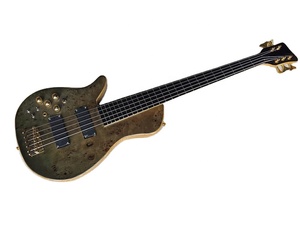 Flyoung 左手贝斯吉他 5弦电贝斯吉他 琴颈穿体式贝斯吉他 - Product Image 1