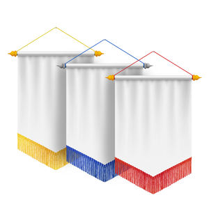 Флаги для обмена спортивными мероприятиями, поддерживающие национальные команды/клубы/школьные команды, Настраиваемые яркие цвета, устойчивый к выцветанию полиэстер - Product Image 2