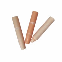 10G canne à sucre brillant à lèvres Tube PCR baume à lèvres Tube rouge à lèvres Tube souple PE cosmétique biodégradable plastique personnalisé OEM marquage à chaud