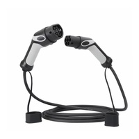 Câbles de charge rapide pour véhicules électriques 16A IEC62196 T2-T2, câble de chargeur EV
