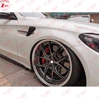 Bemper depan Z-ART 2015-2021, untuk Benz C Class W205 GTR, bemper Facelift, bemper berventilasi untuk Kit Fender Louverder GTR Kelas C