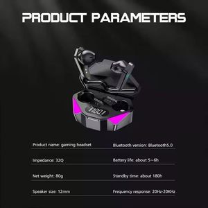 หูฟังเกมมิ่งไร้สาย X15 Tws V5.0 หูฟังขนาดเล็กแบบ True Wireless ชาร์จแม่เหล็ก เสียงคุณภาพสูง HIFI หูฟังแบบใส่ในหูสำหรับเล่นเกม - Product Image 6