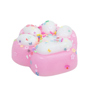 Jouet Mochi en silicone souple unique en forme de patte de chat TPR, très populaire, mignon, anti-stress, sensoriel, à presser - Product Image 2