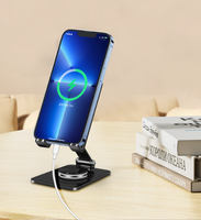 Support de téléphone rotatif à 360 degrés, nouveau support universel en métal pour téléphones, support de téléphone flexible pour iPad et bureau