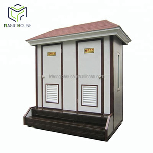 Pompe à eau Magic House, toilettes publiques préfabriquées à nettoyage automatique, utilisées pour la vente sur les chantiers de construction - Product Image 3