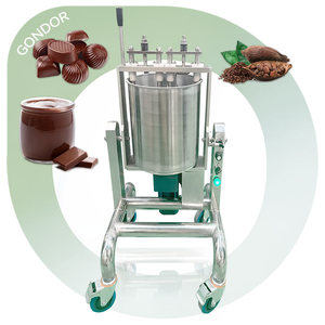 Stone Melanger Cocoa Process <b>Small</b> Capacity Mini 2kg 10kg 40 50 Kg Fat Melt Temper Tank Chocolate <b>Grinder</b> Machine - Product Image 1