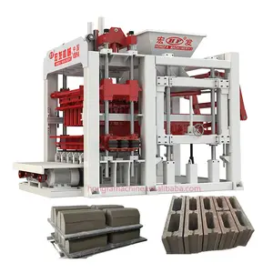 QT12-15F Hollow Block Making Machine Concrete Hollow Block Making Machine Block Machine Making Automatic