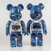 Коллекционная фигурка Bearbrick 400% (28 см) из ABS-пластика для декора дома