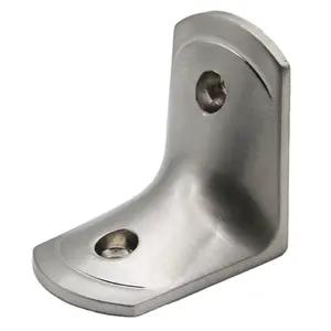 Wholesale High Quality Steel Tools Industry Zinc Alloy Toilet Cubicle L Bracket