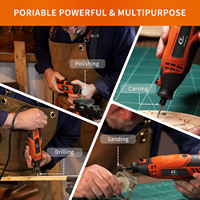 Outil rotatif électrique 33000 tr/min 160W Mini meuleuse pour l'artisanat