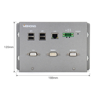 Sistema de Control CNC Wei Hong Lambda21A+NC60C / NC68E de 3/4/5 Ejes, Pantalla Táctil Industrial para Cortadora de Madera CNC