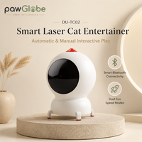 Jouet laser intelligent pour chat d'intérieur, interaction et jeu, OEM ODM, marque privée, vente en gros et au détail, fournitures pour animaux de compagnie PawGlobe